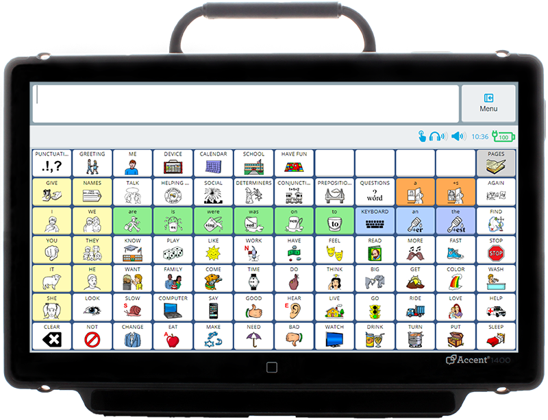 New Accent 1400 with Look Eye Tracking Module